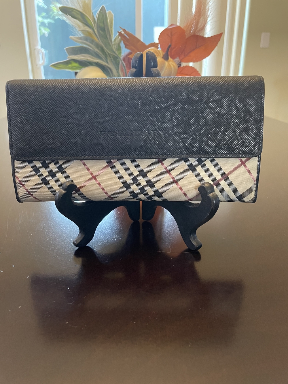 Burberry Nova Check Continental Wallet